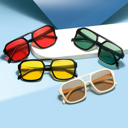 Retro Double Beam Sunglasses