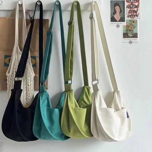 Minimalist Crescent Crossbody Bag