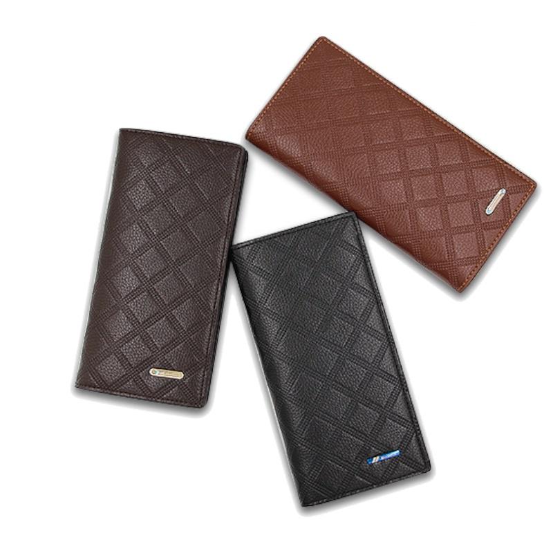Men's Leather Long Wallet