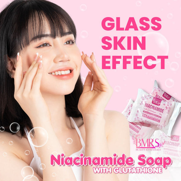 BMRS NIACINAMIDE GLUTA SOAP 10X WHITENING & MOISTURIZING