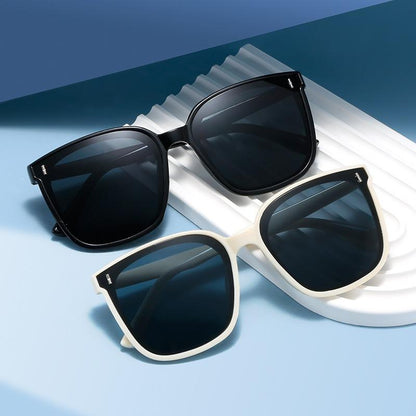 Oversized Retro Square Sunglasses for Men & Women