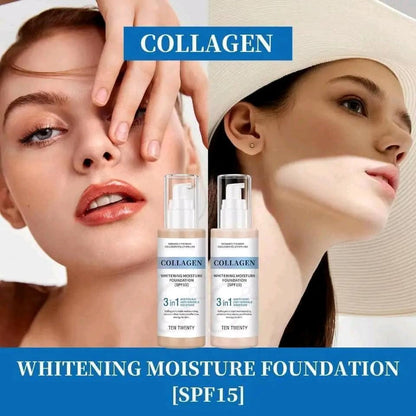 TEN TWENTY 3 in 1 Collagen Whitening Moisture Foundation SPF 15