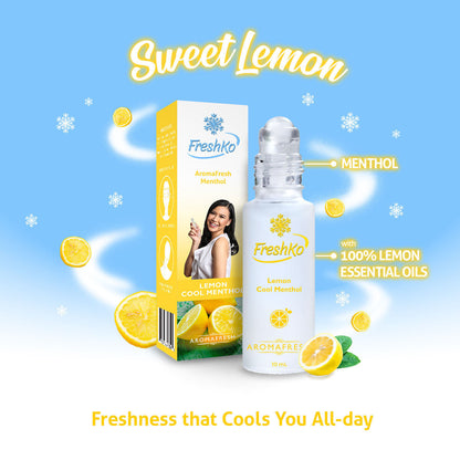FreshKo Essential Oil Cool Menthol Roll-On 10ml