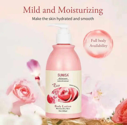 SUNISA  BRIGHTENING WHITENING BODY MOSTURIZING LOTIONS 300ml