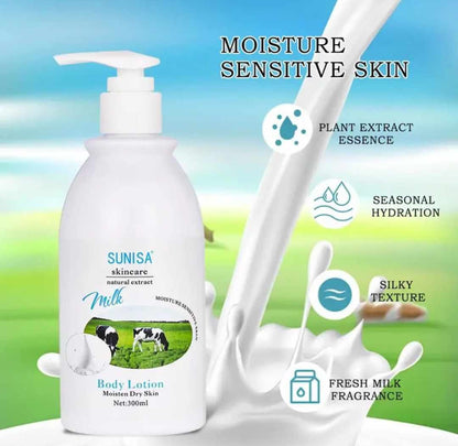 SUNISA  BRIGHTENING WHITENING BODY MOSTURIZING LOTIONS 300ml