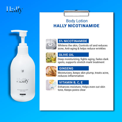 BUY 1 TAKE 1 | HALLY Nicotinamide Body Lotion 250ml