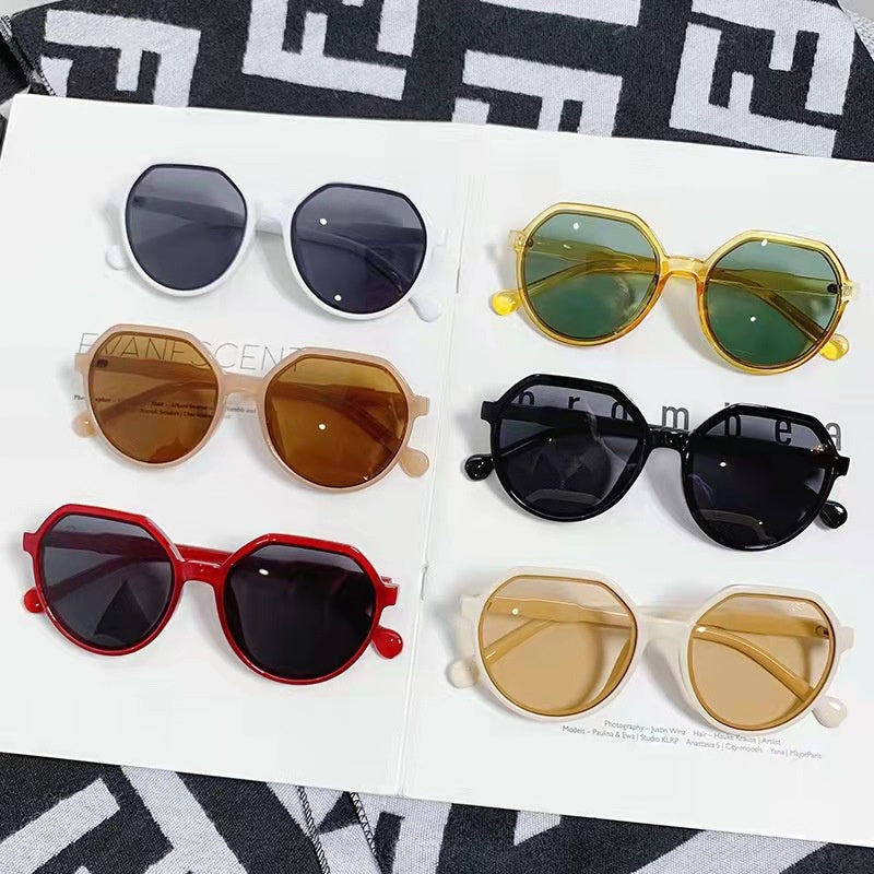 Retro Round Sunglasses for Men & Women