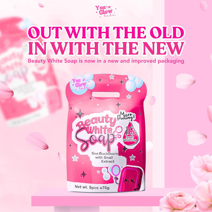 You Glow Babe Beauty White Soap 5 Bars x 70g