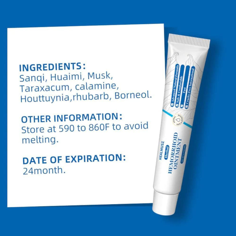 Healmusz Herbal Hemorrhoid Ointment