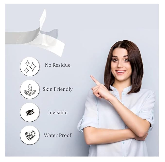 No-Trace Anti-Exposure Double-Sided Body & Clothing Tape (36pcs/pck)