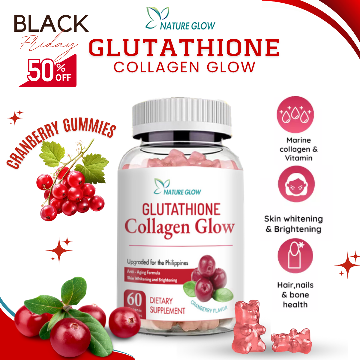 GLUTATHIONE COLLAGEN GLOW – Age of Beauty Ph