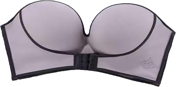Strapless Front Buckle Push Up Bra