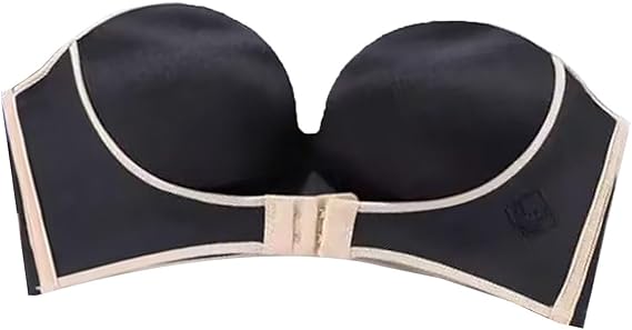 Strapless Front Buckle Push Up Bra