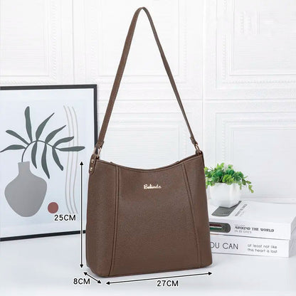 Minimalist PU Leather Shoulder Bag