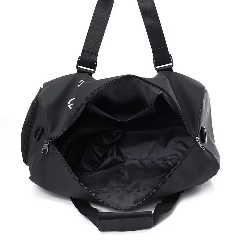 Waterproof Travel Duffel Bag with Shoe Compartment