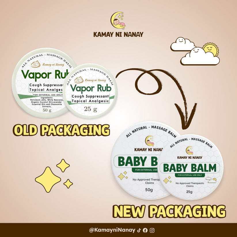 Kamay ni Nanay Baby Balm – Organic Balm for Babies | Safe for G6PD Deficiency