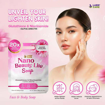 LABN'CARE Nano Beauty Lite Soap (5 bars/pack)
