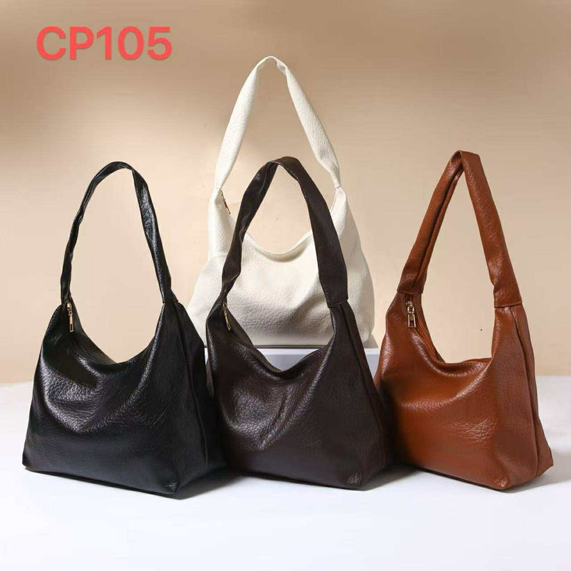 Soft Leather Hobo Bag