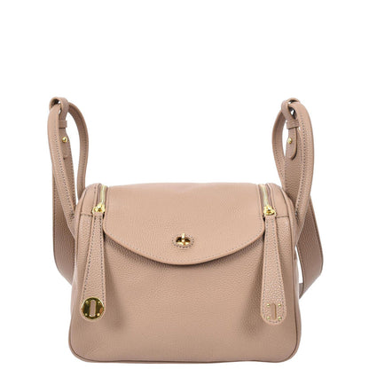 Classic Curved Flap Sling Bag