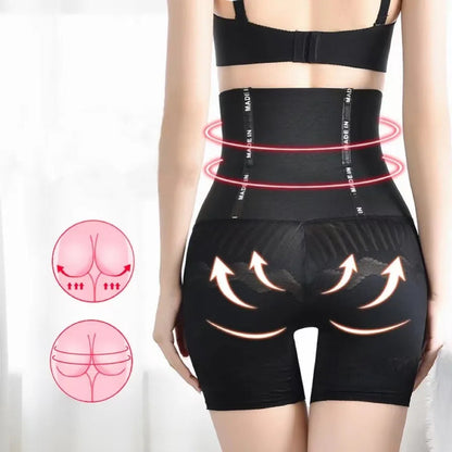 High-Waist Body Shaper Slimming Shorts