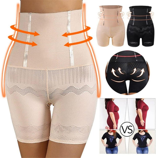 High-Waist Body Shaper Slimming Shorts