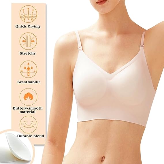 Wirefree Seamless Low Back Bra