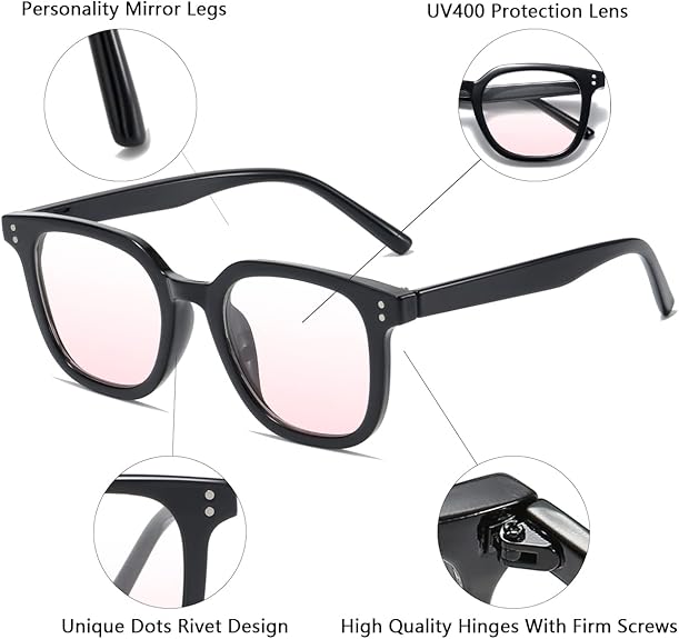 Blush Gradient Glasses