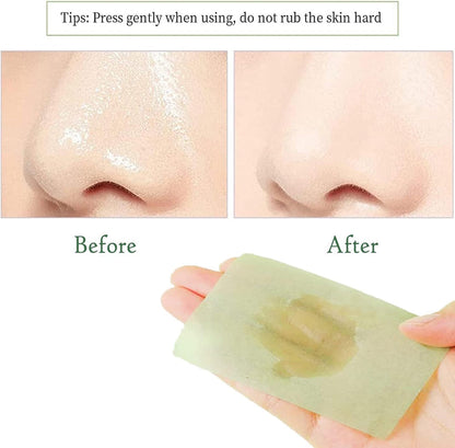 100 Sheets/Pack of High-Efficiency Oil Blotting Paper