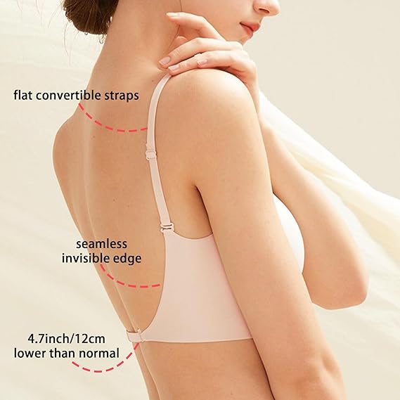 Wirefree Seamless Low Back Bra