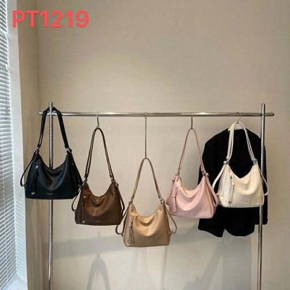 3-Way Leather Bag (Shoulder | Backpack | Crossbody)