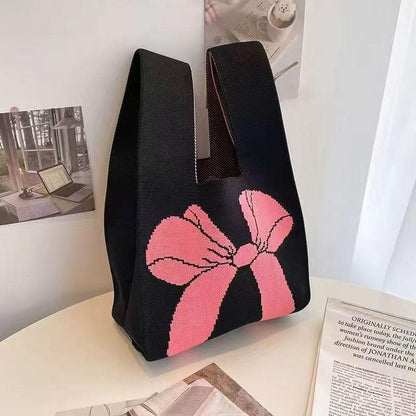 Cute Knitted Mini Tote Bag
