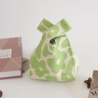 Cute Knitted Mini Tote Bag