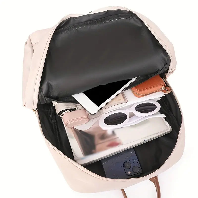 Stylish Multi-Pocket Nylon Backpack