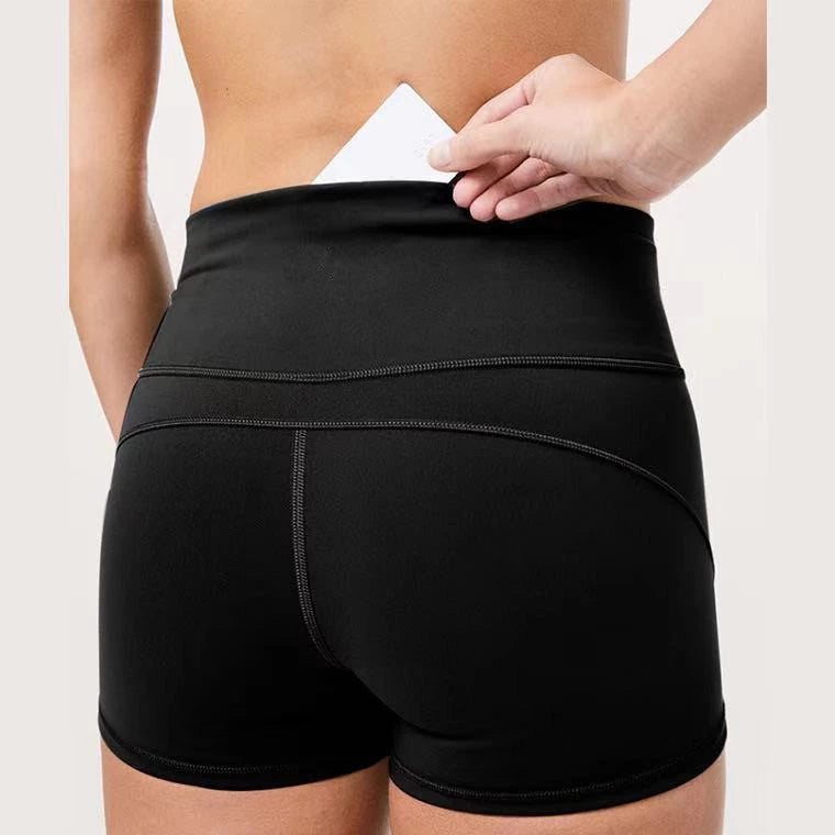 High Waist Compression Shorts for Women