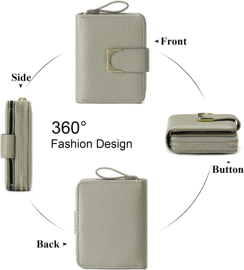 Women's Bi-Fold Short Wallet