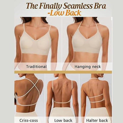Wirefree Seamless Low Back Bra