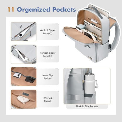 Multiple Pocket Waterproof Laptop Bag