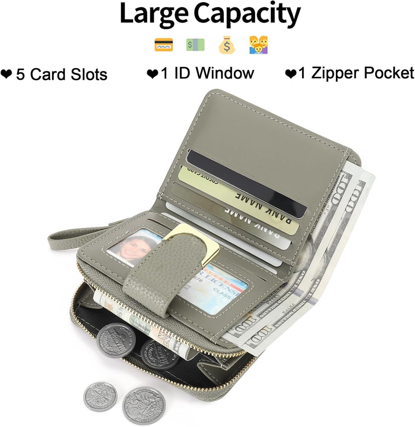 Women's Bi-Fold Short Wallet