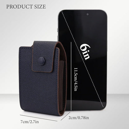 Multi-Card Slot PU Leather Wallet