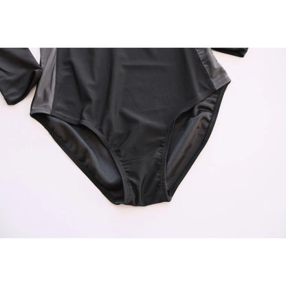 One-Piece Zipper Rash Guard