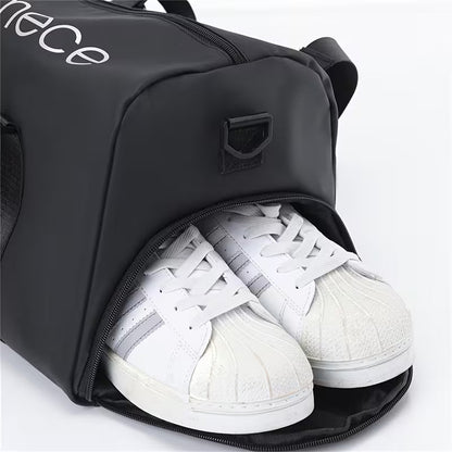 Waterproof Travel Duffel Bag with Shoe Compartment
