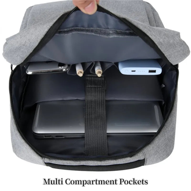 Laptop Backpack with USB Charging Port