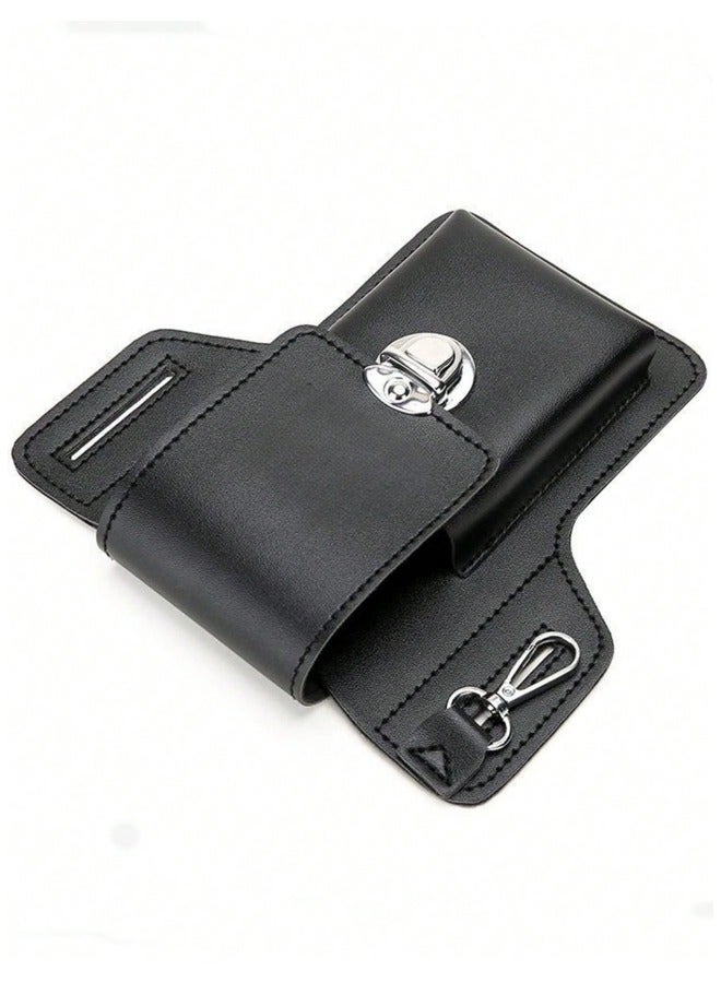 Leather Belt Phone Waist Bag