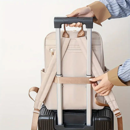 Stylish Multi-Pocket Nylon Backpack