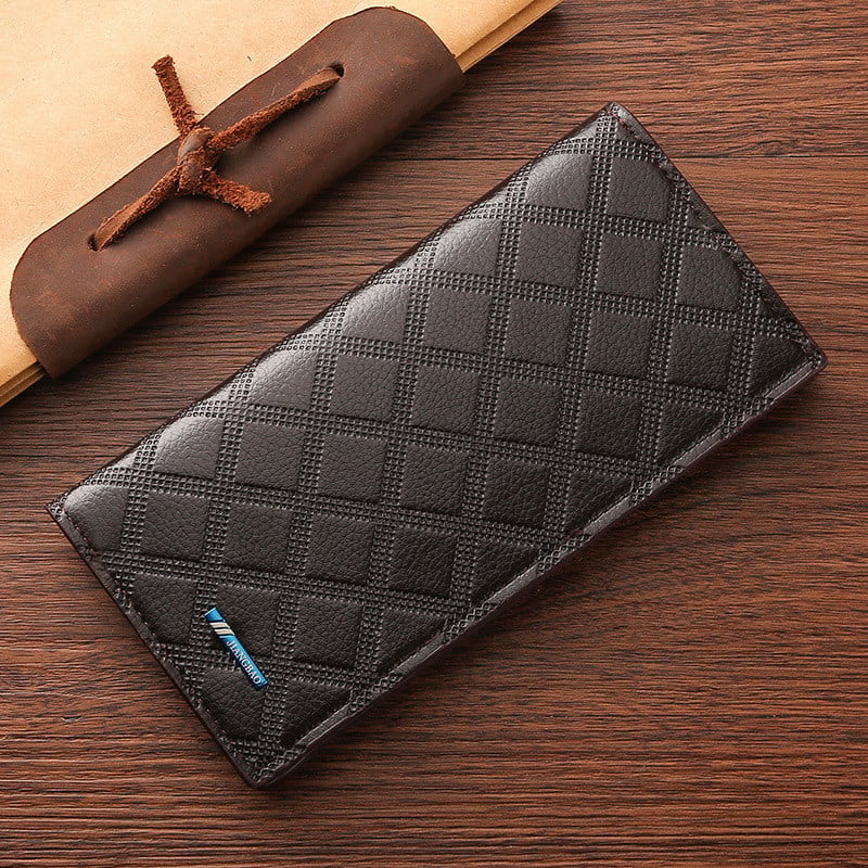 Men's Leather Long Wallet