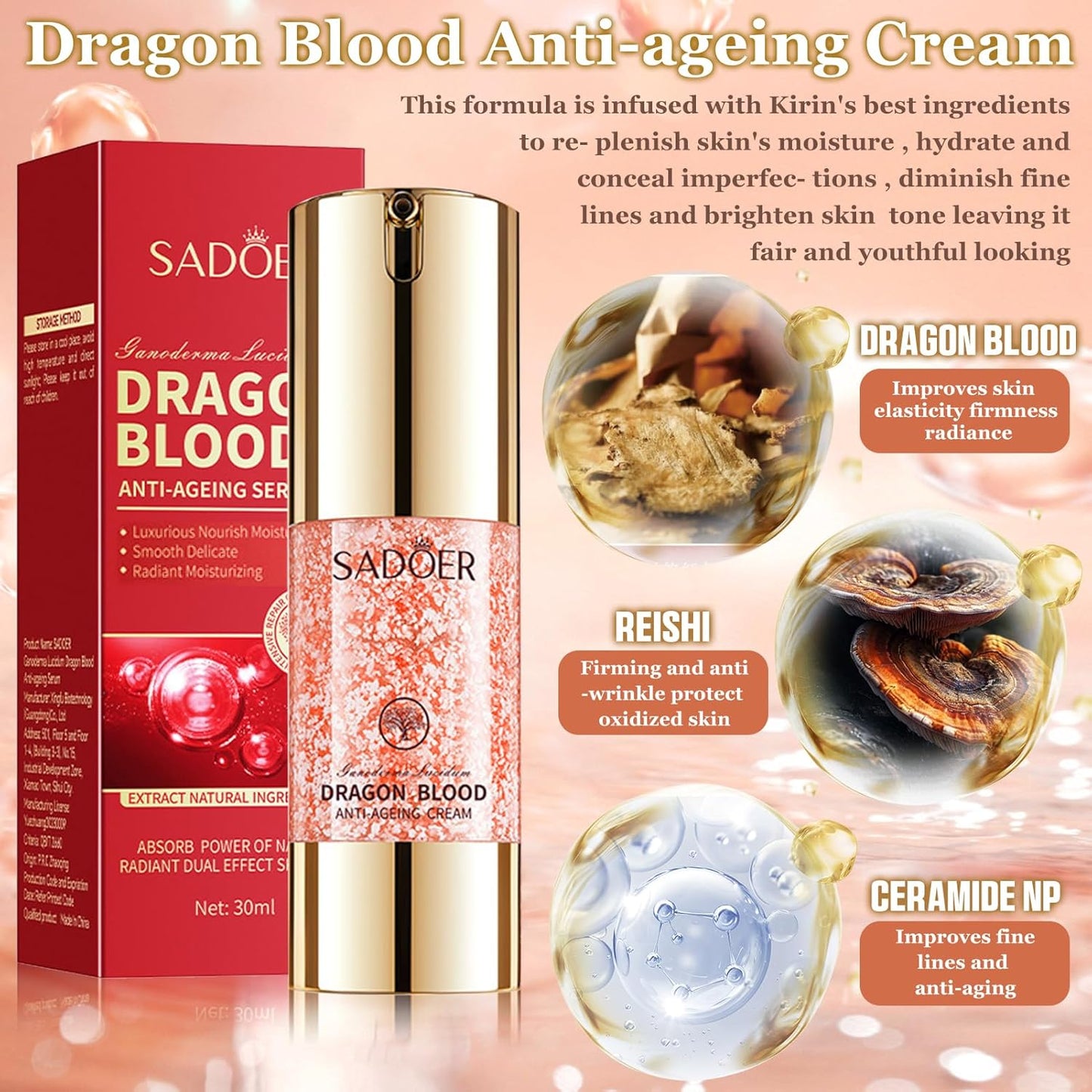 SADOER Dragon's Blood Anti-Aging Cream