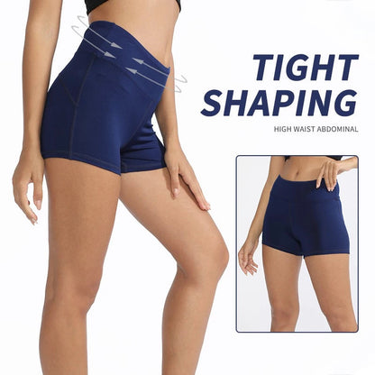 High Waist Compression Shorts for Women