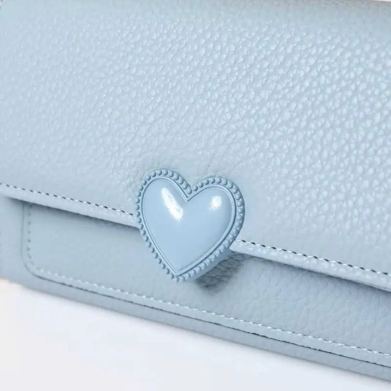 2-IN-1 Double Zipper Long Wallet Bag with Coin Purse