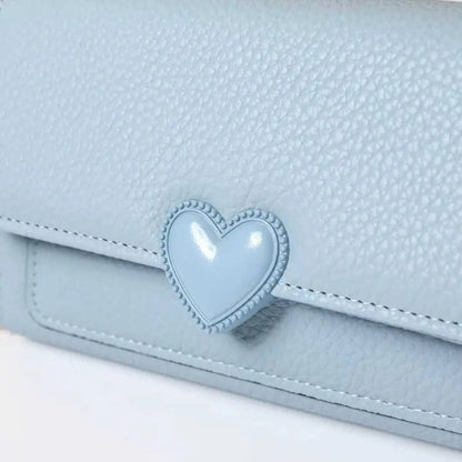 2-IN-1 Double Zipper Long Wallet Bag with Coin Purse