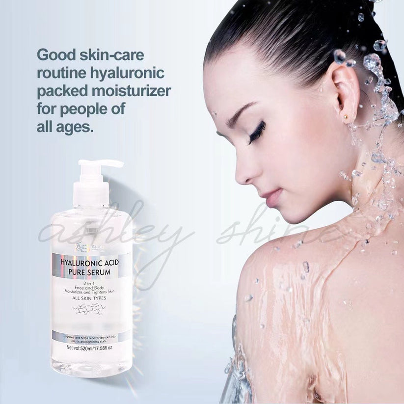 ASHLEY SHINE Hyaluronic & ASHLEY SHINE Niacinamide Pure Serum 520ml